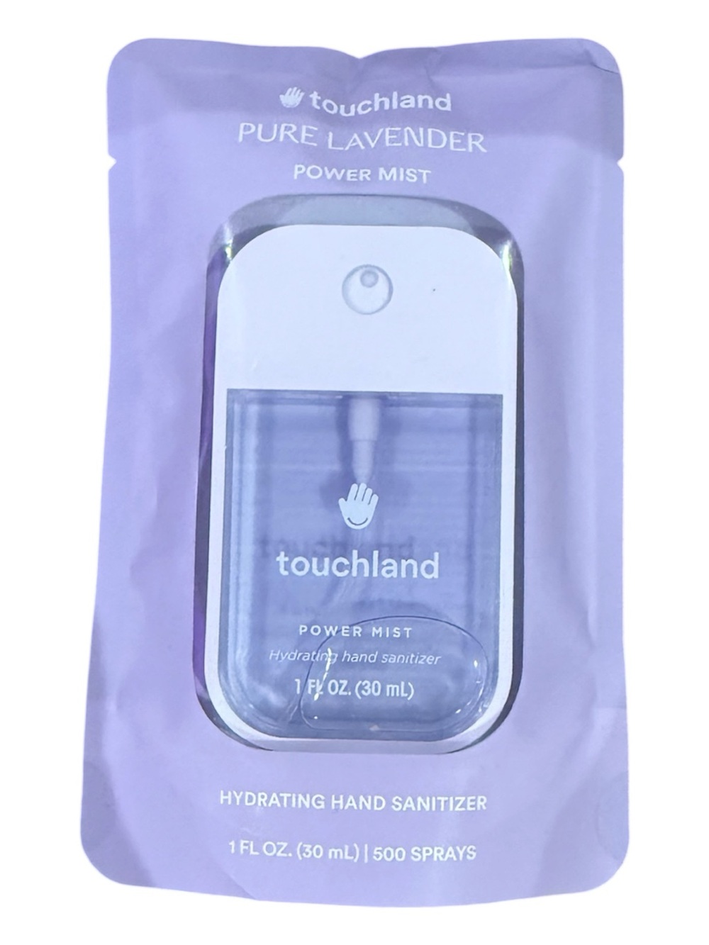 touchland Pure Lavender Power Mist Hydrating Hand Sanitizer - Lavender